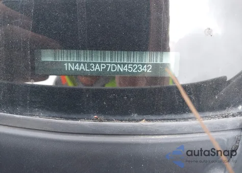 2013 Nissan Altima 2.5 Sl from USA, damaged, VIN 1N4AL3AP7DN452342